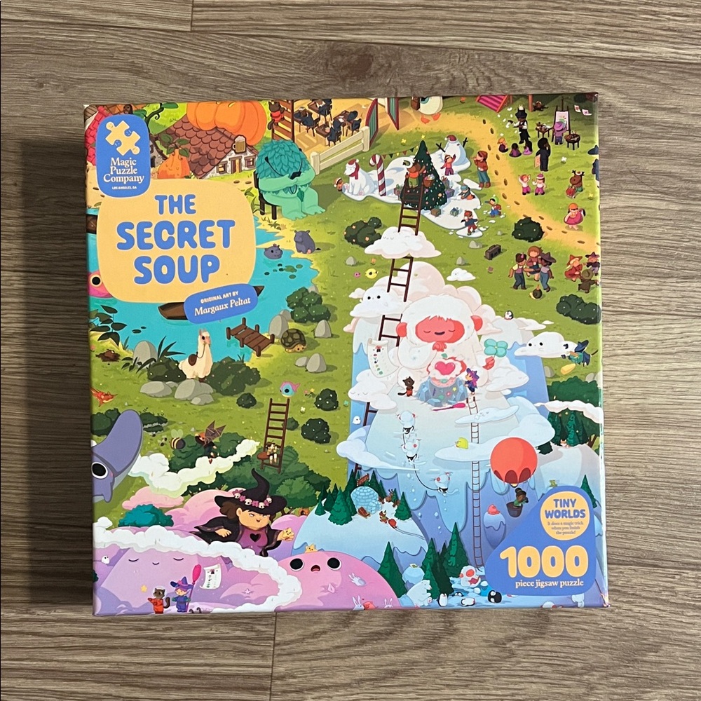 The Secret Soup 1000 Piece Puzzle by Magic Puzzle Company Toys